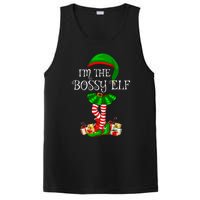 Matching Family Group IM The Bossy Elf Christmas PosiCharge Competitor Tank