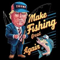 Make Fishing Great Again Trump Funny Fisherman Angler City Backpack