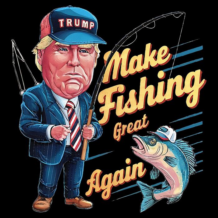 Make Fishing Great Again Trump Funny Fisherman Angler City Backpack