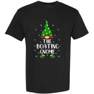 Matching Family Group The Boating Gnome Christmas Great Gift Garment-Dyed Heavyweight T-Shirt