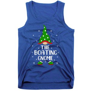 Matching Family Group The Boating Gnome Christmas Great Gift Tank Top