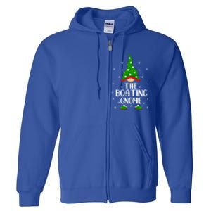 Matching Family Group The Boating Gnome Christmas Great Gift Full Zip Hoodie