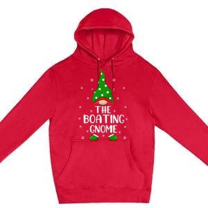 Matching Family Group The Boating Gnome Christmas Great Gift Premium Pullover Hoodie