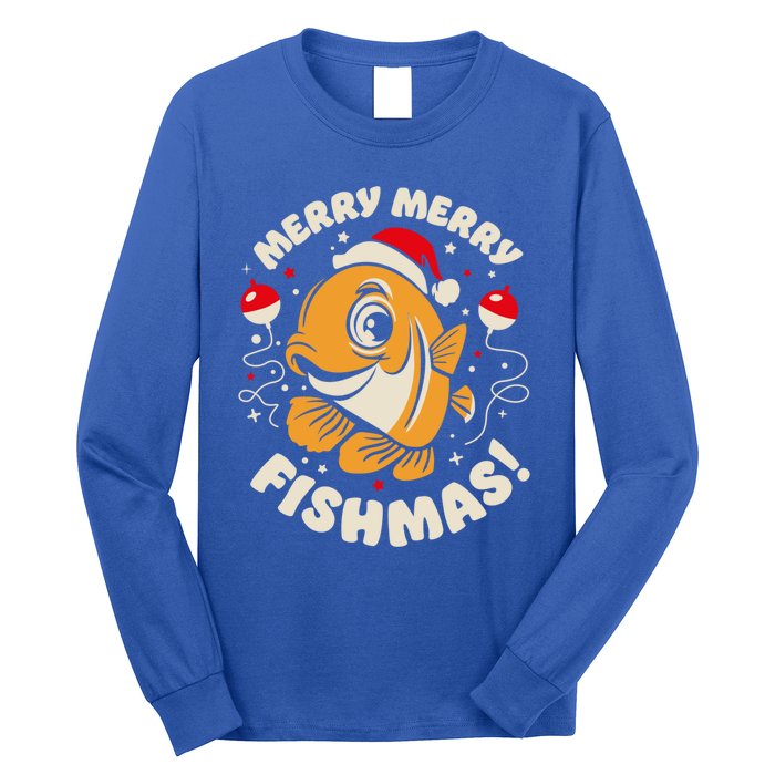 Merry Fishmas Gift Long Sleeve Shirt