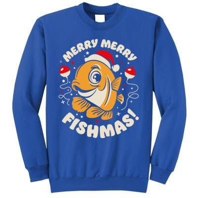 Merry Fishmas Gift Sweatshirt