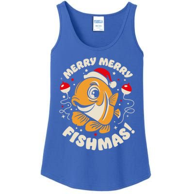 Merry Fishmas Gift Ladies Essential Tank