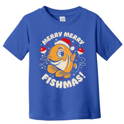 Merry Fishmas Gift Toddler T-Shirt