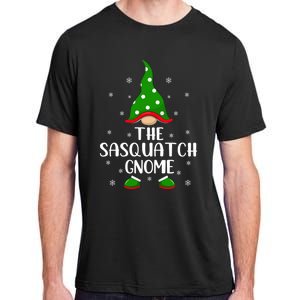 Matching Family Group The Sasquatch Gnome Christmas Gift Adult ChromaSoft Performance T-Shirt