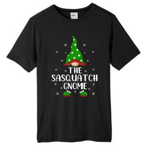 Matching Family Group The Sasquatch Gnome Christmas Gift Tall Fusion ChromaSoft Performance T-Shirt