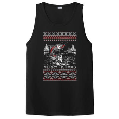 Merry Fishmas Gift PosiCharge Competitor Tank