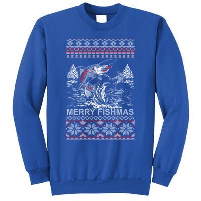 Merry Fishmas Gift Sweatshirt