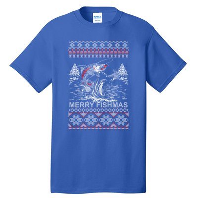 Merry Fishmas Gift Tall T-Shirt