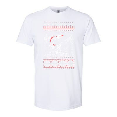 Merry Fishmas Gift Softstyle CVC T-Shirt