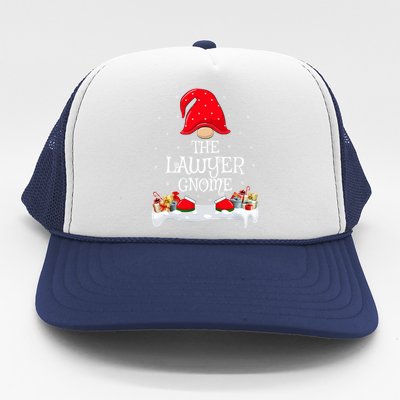 Matching Family Group The Lawyer Gnome Christmas Funny Gift Trucker Hat