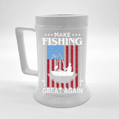 Make Fishing Great Again Cute Gift Beer Stein