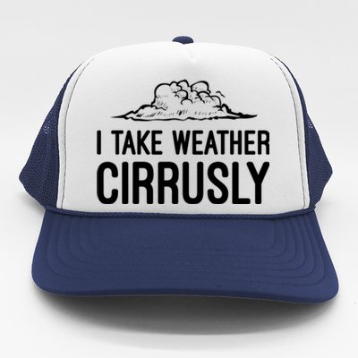 Meteorologist Funny Gift For Kids Men Women Weather Meteorology Trucker Hat