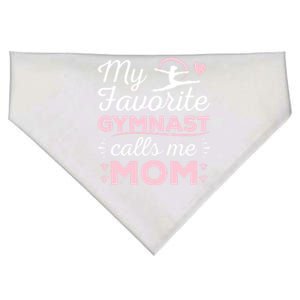 My Favorite Gymnast Calls Me Mom Gymnastic Lover Gift USA-Made Doggie Bandana