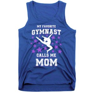 My Favorite Gymnast Calls Me Mom Gift Gymnastics Mom Gift Tank Top