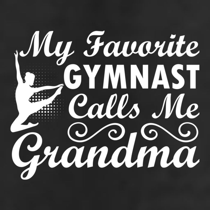 My Favorite Gymnast Calls Me Grandma Gymnastic Dog Lover Gift 11oz C Handle Ceramic Mug