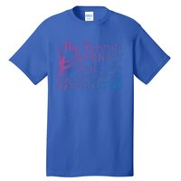 My Favorite Gymnast Calls Me Grandma Gymnastic Dog Lover Gift Tall T-Shirt