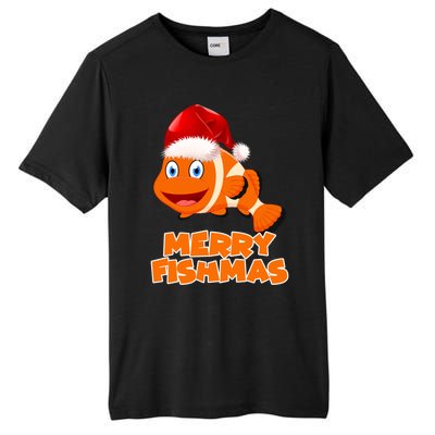 Merry Fishmas Gift Tall Fusion ChromaSoft Performance T-Shirt