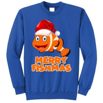 Merry Fishmas Gift Sweatshirt