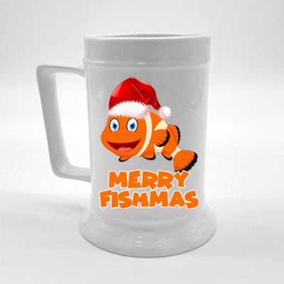 Merry Fishmas Gift Beer Stein