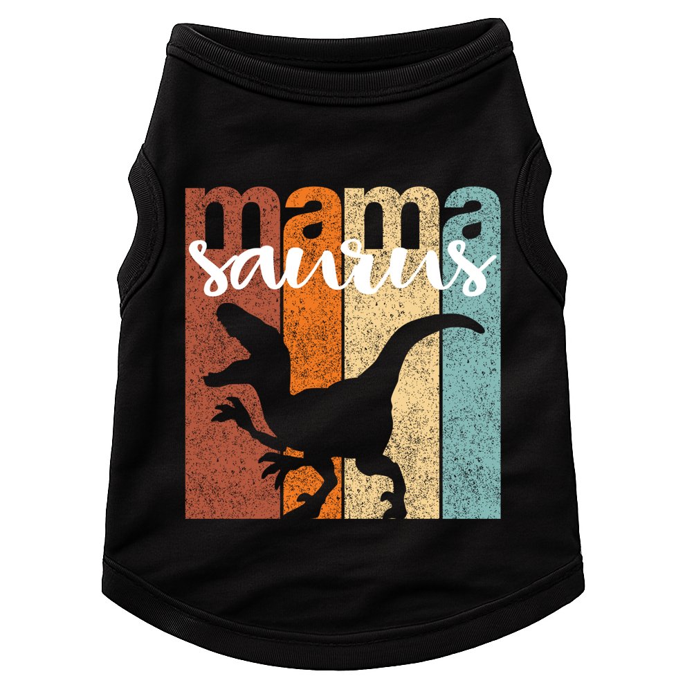 Mamasaurus Family Gift Vintage Gift Doggie Tank