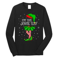 Matching Family Group I'm The Jovie Elf Christmas Long Sleeve Shirt