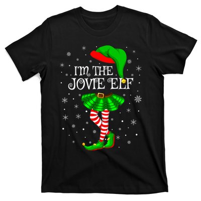 Matching Family Group I'm The Jovie Elf Christmas T-Shirt