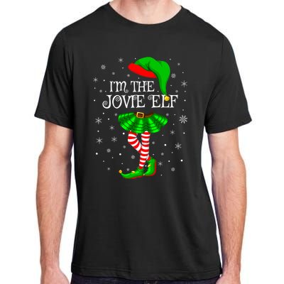 Matching Family Group I'm The Jovie Elf Christmas Adult ChromaSoft Performance T-Shirt