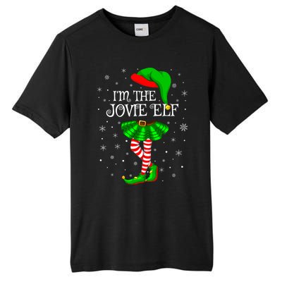 Matching Family Group I'm The Jovie Elf Christmas Tall Fusion ChromaSoft Performance T-Shirt