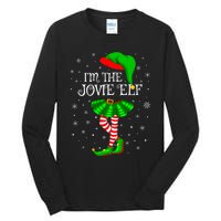 Matching Family Group I'm The Jovie Elf Christmas Tall Long Sleeve T-Shirt