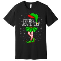 Matching Family Group I'm The Jovie Elf Christmas Premium T-Shirt