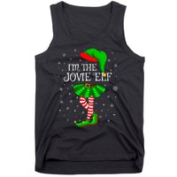 Matching Family Group I'm The Jovie Elf Christmas Tank Top