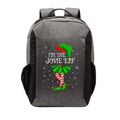 Matching Family Group I'm The Jovie Elf Christmas Vector Backpack