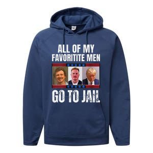 My Favorite Go To Jail Performance Fleece Hoodie