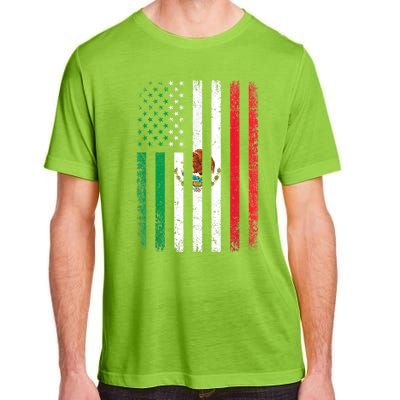 Mexico Flag Gift Usa American Mexican Independence Day Gift Adult ChromaSoft Performance T-Shirt