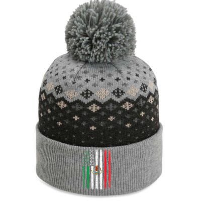 Mexico Flag Gift Usa American Mexican Independence Day Gift The Baniff Cuffed Pom Beanie