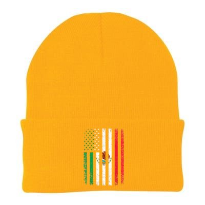 Mexico Flag Gift Usa American Mexican Independence Day Gift Knit Cap Winter Beanie