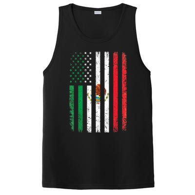 Mexico Flag Gift Usa American Mexican Independence Day Gift PosiCharge Competitor Tank