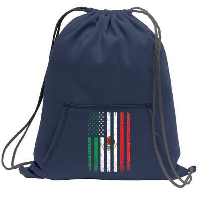 Mexico Flag Gift Usa American Mexican Independence Day Gift Sweatshirt Cinch Pack Bag