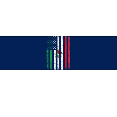 Mexico Flag Gift Usa American Mexican Independence Day Gift Bumper Sticker