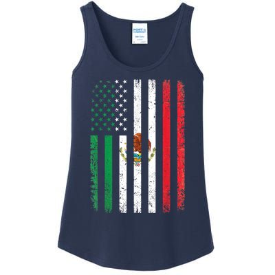 Mexico Flag Gift Usa American Mexican Independence Day Gift Ladies Essential Tank