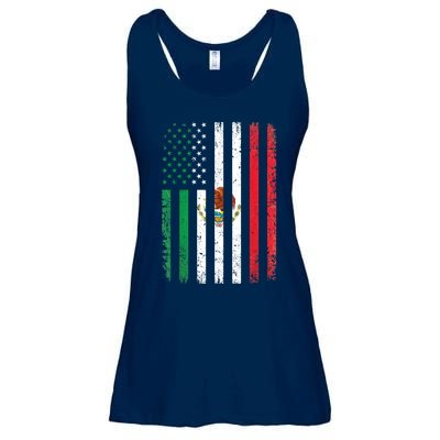 Mexico Flag Gift Usa American Mexican Independence Day Gift Ladies Essential Flowy Tank