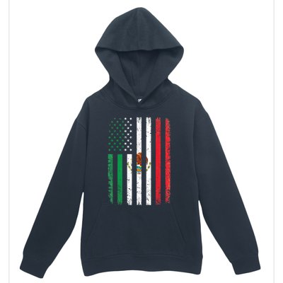 Mexico Flag Gift Usa American Mexican Independence Day Gift Urban Pullover Hoodie