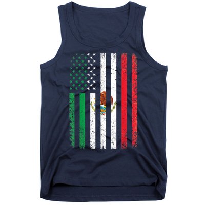 Mexico Flag Gift Usa American Mexican Independence Day Gift Tank Top