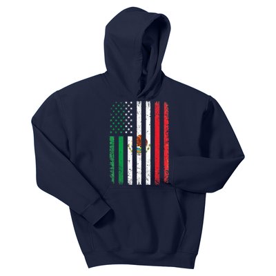 Mexico Flag Gift Usa American Mexican Independence Day Gift Kids Hoodie