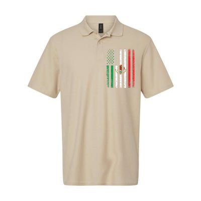 Mexico Flag Gift Usa American Mexican Independence Day Gift Softstyle Adult Sport Polo