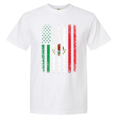 Mexico Flag Gift Usa American Mexican Independence Day Gift Garment-Dyed Heavyweight T-Shirt